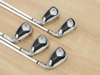 Iron set : PRGR : ชุดเหล็กกระเทย PRGR New Egg Iron (ปี 2017 ตีง่ายและไกลมาก) มีเหล็ก 6-Pw (5 ชิ้น) ก้านกราไฟต์ M-40 Flex SR