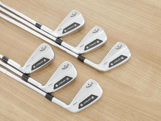 iron_set : ชุดเหล็ก Callaway APEX Pro Forged (ออกปี 2024) มีเหล็ก 5-Pw (6 ชิ้น) ก้านเหล็ก Dynamic Gold 115 MID S200