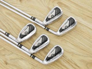 iron_set : ชุดเหล็ก Yamaha Inpres RMX UD+2 (ปี 2016 ตีไกลที่สุด ไกลกว่าเหล็กทั่วไป 2 เบอร์) มีเหล็ก 7-Pw,Aw (5 ชิ้น)  ก้านเหล็ก NS Pro ZELOS 7 Flex R