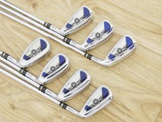 iron_set : ชุดเหล็ก Yamaha Inpres UD+2 (ปี 2018 ตีไกลที่สุด ไกลกว่าเหล็กทั่วไป 2 เบอร์) มีเหล็ก 5-Pw,Aw (7 ชิ้น) ก้านเหล็ก NS Pro Zelos 7 Flex R