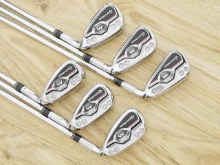 iron_set : ชุดเหล็ก Taylormade M CGB (หน้าเด้ง ตีไกลสุดๆ ง่ายมากๆ) มีเหล็ก 6-Pw,Aw (6 ชิ้น) ก้านเหล็ก NS Pro 840 Flex R