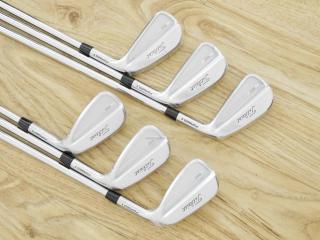 iron_set : **ของใหม่ ยังไม่แกะพลาสติก** ชุดเหล็ก Titleist T150 Forged (รุ่นล่าสุด ออกปี 2023 นุ่ม แน่น คม) มีเหล็ก 5-Pw (6 ชิ้น) ก้านเหล็ก NS Pro Modus 120 Flex S 