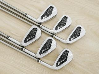 iron_set : ชุดเหล็ก Maruman Majesty Conquest BK (รุ่นท๊อปสุด ปี 2021 ของใหม่ 7 หมื่นบาท) มีเหล็ก 5-Pw (6 ชิ้น) ก้านกราไฟต์ UST Mamiya RECOIL 660 F2 Flex A