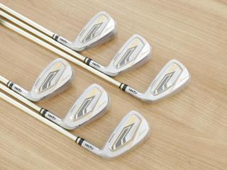 iron_set : **ก้าน 3 ดาว ของใหม่ ยังไม่แกะพลาสติก** ชุดเหล็ก Honma Beres 09 Forged (รุ่นล่าสุด ออกปี 2024 สวยมากๆ) มีเหล็ก 6-11 (6 ชิ้น เทียบเท่า 5-Pw) ก้าน ARMRQ FX Flex R (3 ดาว)