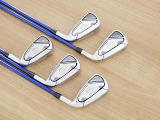 Iron set : ชุดเหล็ก Yamaha Inpres DriveStar (ออกปี 2023 ตีไกลที่สุด ไกลกว่าเหล็กทั่วไป 2 เบอร์ หน้าเด้งมากๆ) มีเหล็ก 6-Pw (5 ชิ้น) ก้านกราไฟต์ Fujikura Speeder NX M423i 