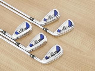 Iron set : Yamaha : ชุดเหล็ก Yamaha Inpres UD+2 (ปี 2018 ตีไกลที่สุด ไกลกว่าเหล็กทั่วไป 2 เบอร์) มีเหล็ก 7-Pw,Aw (5 ชิ้น) ก้านเหล็ก NS Pro 950 Flex S