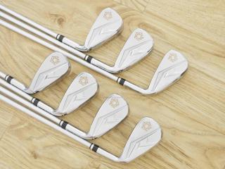 Iron set : ชุดเหล็ก Katana NINJA Hybrid Iron (รุ่นปี 2021 หน้าเด้ง ตีไกลมาก) มีเหล็ก 6-Pw,Aw,Sw (7 ชิ้น) ก้านกราไฟต์ Flex R