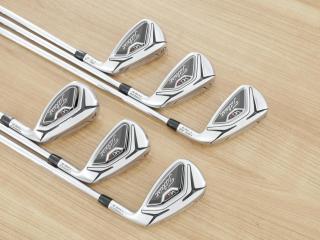 Iron set : Titleist : ชุดเหล็ก Titleist VG3 Type D Forged (รุ่นปี 2019 Japan Spec. ตีง่ายและไกลที่สุดของ Titleist) มีเหล็ก 6-Pw,Aw (6 ชิ้น) ก้านเหล็ก NS Pro Zelos 8 Flex S