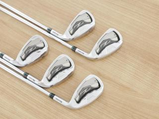 iron_set : ชุดเหล็ก Maruman ZETA Type 713 (ใบใหญ่ หน้าเด้ง ตีไกลมาก) มีเหล็ก 6-Pw (5 ชิ้น) ก้านเหล็ก NS Pro Zelos 7 Flex R