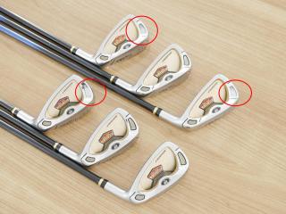 Iron set : Honma : **ตุ้มน้ำหนักหลุด** ชุดเหล็ก Honma Beres IS-01 (หน้าเด้ง Maraging) มีเหล็ก 6-11 (6 ชิ้น เทียบเท่า 5-Pw) ก้าน ARMRQ 6 (54) Flex R (2 ดาว)