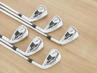 Iron set : Callaway : **มีตำหนิ** ชุดเหล็ก Callaway APEX Forged (ออกปี 2019) มีเหล็ก 5-Pw (6 ชิ้น) ก้านเหล็ก NS Pro Modus 105 Flex S