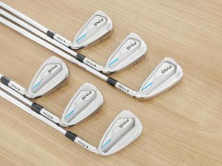 Iron set : Ping : ชุดเหล็ก Ping i Series (ออกปี 2016) มีเหล็ก 5-Pw (6 ชิ้น) ก้านเหล็ก Project X 6.5 Flex SX