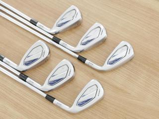 Iron set : Mizuno : ชุดเหล็ก Mizuno JPX 925 Hot Metal HL (ปี 2025 ตัวท๊อป ตีง่าย นุ่ม ไกลมาก) มีเหล็ก 5-Pw (6 ชิ้น) ก้านเหล็ก NS Pro 950 NEO Flex R