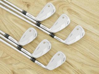 iron_set : **ของใหม่ ยังไม่แกพลาสติก** ชุดเหล็ก Honma Tour World TR20V Forged (ออกปี 2020 นุ่มแน่นมากๆ) มีเหล็ก 5-10 (6 ชิ้น) ก้านเหล็ก NS Pro Modus Flex S