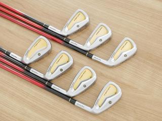 Iron set : Honma : **ก้าน 3 ดาว** ชุดเหล็ก Honma Tour World TW717P (Forged) มีเหล็ก 5-11 (7 ชิ้น) ก้านกราไฟต์ Honma ARMRQ 8 (54) Flex R (3 ดาว)
