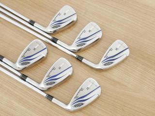 Iron set : Romaro : ชุดเหล็ก Romaro Ray Alpha Forged (ปี 2021 ใบใหญ่ ตีไกลกว่าปกติมาก) มีเหล็ก 5-Pw (6 ชิ้น) ก้านเหล็ก NS Pro 950 NEO Flex S