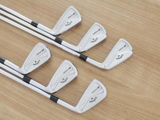 Iron set : Callaway : ชุดเหล็ก Callaway X Forged (รุ่นล่าสุด ปี 2024 นุ่ม แน่น หล่อมาก) มีเหล็ก 5-Pw (6 ชิ้น) ก้านเหล็ก NS Pro Modus 115 Flex S