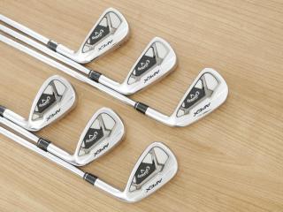Iron set : Callaway : ชุดเหล็ก Callaway APEX Forged (รุ่นปี 2022) มีเหล็ก 5-Pw (6 ชิ้น) ก้านเหล็ก NS Pro Modus 105 Flex S