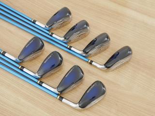 iron_set : ชุดเหล็กกระเทย Katana Sword SL-Eleven มีเหล็ก 6-12,Sw (8 ชิ้น เทียบเท่า 5-Pw,Aw,Sw) ก้านกราไฟต์ Flex R