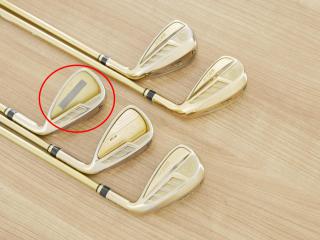 iron_set : **มีตำหนิ** ชุดเหล็ก Katana Voltio NINJA 880Hi Gold (รุ่นท็อปสุด ปี 2018 ตีง่าย ไกล สวยมากๆ) มีเหล็ก 6-Pw (5 ชิ้น) ก้านกราไฟต์ Fujikura Speeder 361 Flex R-Easy Light (R2)