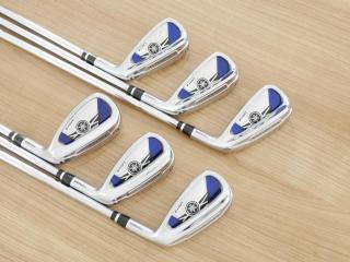 iron_set : ชุดเหล็ก Yamaha Inpres UD+2 (ปี 2018 ตีไกลที่สุด ไกลกว่าเหล็กทั่วไป 2 เบอร์) มีเหล็ก 6-Pw,Aw (6 ชิ้น) ก้านเหล็ก NS Pro 1150 Tour Flex R
