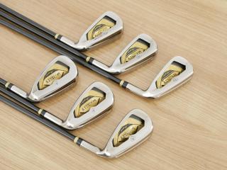 iron_set : ชุดเหล็ก Maruman Majesty Royale (รุ่นท๊อปสุด ปี 2021 ของใหม่ 8 หมื่นบาท) มีเหล็ก 6-10,Pw (6 ชิ้น เบอร์ 6 ตีระยะเท่าเบอร์ 5 ของรุ่นอื่น) ก้านกราไฟต์ Flex R