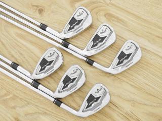 iron_set : ชุดเหล็ก Callaway APEX Forged (ออกปี 2019) มีเหล็ก 5-Pw (6 ชิ้น) ก้านเหล็ก NS Pro 950 Flex S