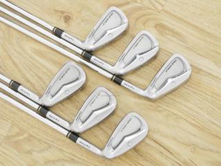 iron_set : ชุดเหล็ก Honma Tour World TW717P (Forged) มีเหล็ก 5-10 (6 ชิ้น) ก้านเหล็ก NS Pro 950 Flex R