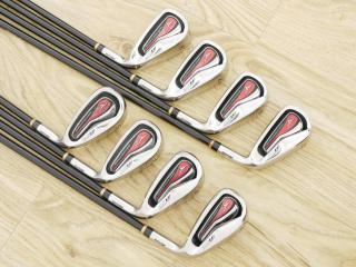 Iron set : Mizuno : ชุดเหล็ก Mizuno JPX A25 (ตีง่าย ไกล) มีเหล็ก 5-Pw,Aw,Sw (8 ชิ้น) ก้านกราไฟต์ Flex R