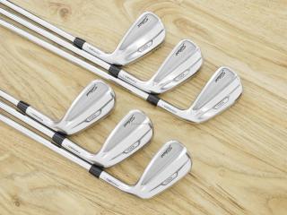 iron_set : ชุดเหล็ก Titleist T100S Forged (รุ่นปี 2022) มีเหล็ก 6-Pw,48 (6 ชิ้น) ก้านเหล็ก NS Pro 105T Flex S