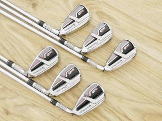 iron_set : ชุดเหล็ก Taylormade M6 (ออกปี 2019 Japan Spec) มีเหล็ก 5-Pw (6 ชิ้น) ก้านกราไฟต์ Mitsubishi FUBUKI TM6 Flex S