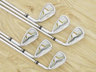 iron_set : ชุดเหล็ก Katana Voltio Model J Gold (ออกปี 2017 หน้าเด้ง ตีง่าย ไกล) มีเหล็ก 5-Pw (6 ชิ้น) ก้านกราไฟต์ Fujikura Speeder 550 Flex R