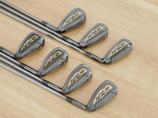 iron_set : ชุดเหล็ก Tsuruya AXEL Gold Premium III (ออกปี 2019 ของใหม่ 6 หมื่นกว่าบาท หน้าเด้งสุดๆ ไกลสุดๆๆ) มีเหล็ก 7-Pw,Aw,As,Sw (7 ชิ้น) ก้านกราไฟต์ Flex R