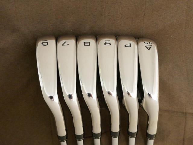 Iron set : Callaway : ชุดเหล็ก Callaway Paradym Ai Smoke Max Fast (ออกปี 2024 ตีง่ายมาก ไกล Japan Spec.) มีเหล็ก 6-Pw,Aw (6 ชิ้น) ก้านเหล็ก NS Pro ZELOS 7 Flex S