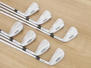 iron_set : ชุดเหล็ก Honma Tour World TW727M (Forged Blade ปี 2016) มีเหล็ก 3-10 (8 ชิ้น) ก้านเหล็ก Dynamic Gold X100