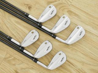 iron_set : ชุดเหล็ก Honma Tour World TR21X (ออกปี 2021 ตีง่าย ไกล) มีเหล็ก 6-11 (6 ชิ้น) ก้านกราไฟต์ Honma Vizard TR20-65 Flex R