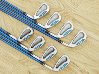 iron_set : ชุดเหล็ก Katana Sword 808 Forged (ตีง่าย ไกล นุ่ม หายากครับรุ่นนี้) มีเหล็ก 5-Pw,Aw,Sw (8 ชิ้น) ก้านกราไฟต์ Flex R