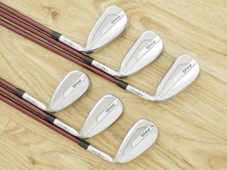 Iron set : Ping : ชุดเหล็ก Ping G700 (ปี 2019 Japan Spec. ใบใหญ่ ง่ายที่สุด ไกลที่สุดของ Ping) มีเหล็ก 6-Pw,Aw (6 ชิ้น) ก้านกราไฟต์ Mitsubishi FUBUKI Flex R