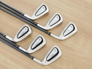 Iron set : Mizuno : ชุดเหล็ก Mizuno JPX E310Ti (Forged Ti-Face) มีเหล็ก 5-Pw (6 ชิ้น) ก้านกราไฟต์ Flex R