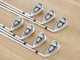 Iron set : Callaway : ชุดเหล็ก Callaway Rogue Star CF18 (ออกปี 2018 ตีง่าย ไกลมากๆ) มีเหล็ก 6-Pw,Aw,Gw (7 ชิ้น) ก้านเหล็ก NS Pro ZELOS 7 Flex S