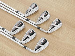 iron_set : ชุดเหล็ก Taylormade M6 (ออกปี 2019 Japan Spec) มีเหล็ก 5-Pw (6 ชิ้น) ก้านกราไฟต์ Mitsubishi FUBUKI TM6 Flex R