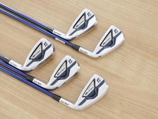 Iron set : Bridgestone : ชุดเหล็ก Bridgestone Tour B JGR HF3 Forged (ปี 2020 ตีไกลมากๆ) มีเหล็ก 6-Pw (5 ชิ้น) ก้านกราไฟต์ Tour AD Flex R