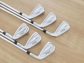 iron_set : ชุดเหล็ก Titleist T350 Forged (รุ่นใหม่ล่าสุด ออกปี 2023) มีเหล็ก 6-Pw,48 (6 ชิ้น) ก้านเหล็ก NS Pro 880 AMC Flex S