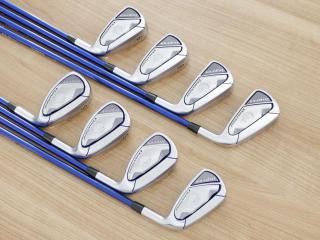 iron_set : ชุดเหล็ก Yamaha Inpres DriveStar (ออกปี 2023 ตีไกลที่สุด ไกลกว่าเหล็กทั่วไป 2 เบอร์ หน้าเด้งมากๆ) มีเหล็ก 6-Pw,Aw,As,Sw (8 ชิ้น) ก้านกราไฟต์ Fujikura Speeder NX M423i Flex R