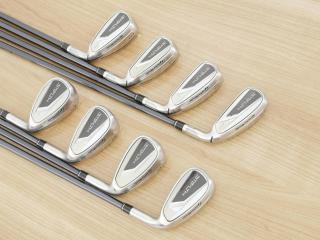 Iron set : Taylormade : ชุดเหล็ก Taylormade Stealth HD (ออกปี 2022 Japan Spec. ใบใหญ่มาก ตีง่ายสุดๆ) มีเหล็ก 5-Pw,Aw,Sw (8 ชิ้น) ก้านกราไฟต์ Mitsubishi Tensei TM60 Flex R