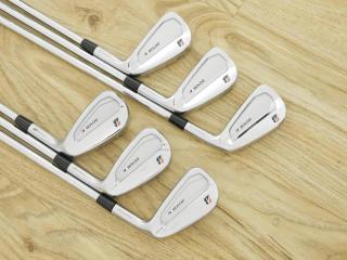 Iron set : Bridgestone : ชุดเหล็ก Bridgestone Tour B 201CB Forged (รุ่นปี 2021 นุ่ม แน่น คม) มีเหล็ก 5-Pw (6 ชิ้น) ก้านเหล็ก NS Pro 950 NEO Flex SR
