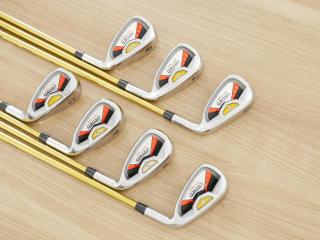 iron_set : ชุดเหล็ก Katana Sword ATC-589a (หน้าเด้ง) มีเหล็ก 6-Pw,Aw,Sw (7 ชิ้น) ก้านกราไฟต์ Fujikura Speeder 589 Flex R