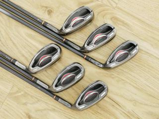 Iron set : Maruman : ชุดเหล็กกระเทย Maruman Shuttle i3000x มีเหล็ก 6-10,Pw (6 ชิ้น เทียบเท่า 5-Pw) ก้านกราไฟต์ Flex R 