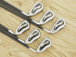Iron set : XXIO : ชุดเหล็ก XXIO Impact Power Matching มีเหล็ก 5-Pw (6 ชิ้น) ก้านกราไฟต์ MP-400 Flex R