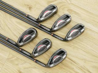 iron_set : ชุดเหล็กกระเทย Maruman Shuttle i3000x มีเหล็ก 5-Pw (6 ชิ้น) ก้านกราไฟต์ Flex R 